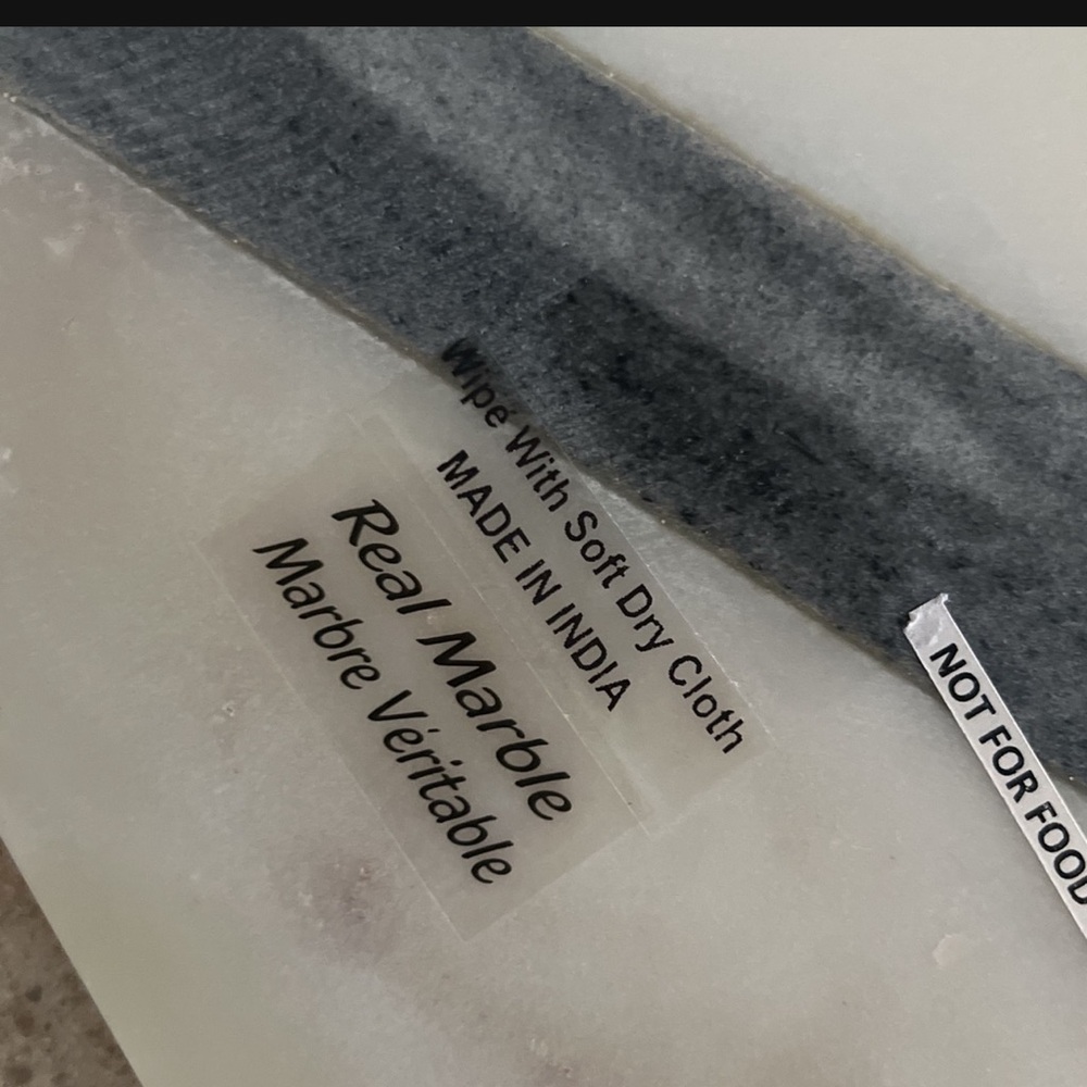 Small Marble Tray - Picture 3 of 10